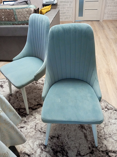 Стул на металлокаркасе Kora black / gray фото покупателя 393