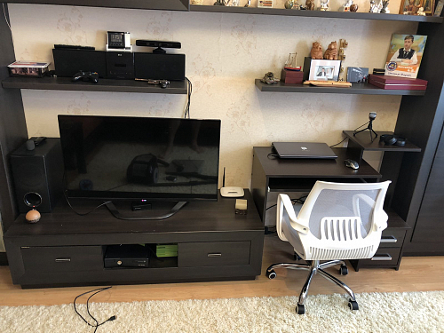 Компьютерный стол Джаз-24 левый венге фото покупателя 196