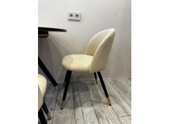 Стул на металлокаркасе Gabi 1 gray / black фото покупателя 553