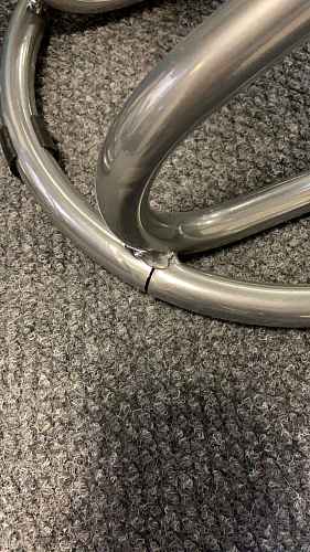 Табурет 02 №5 КЗ№ Экотекс 3022 хром / серый фото покупателя 3