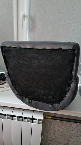 Стул на металлокаркасе Kora light purple / black фото покупателя 316