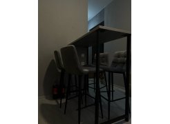 Барная стойка Дилан Лофт 120х40х90 бетон светлый фото покупателя 18