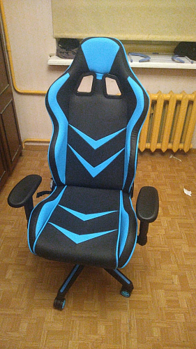 Компьютерное кресло Racer черный / красный / бежевый фото покупателя 134