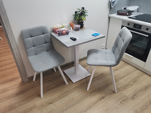 Комплект стульев Чилли 2 шт бежевый / черный фото покупателя 562