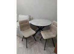 Стул на металлокаркасе Чилли розовый / черный каркас фото покупателя 151