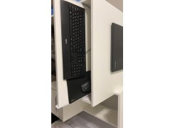 Компьютерный стол Джаз-24 левый белый фото покупателя 4