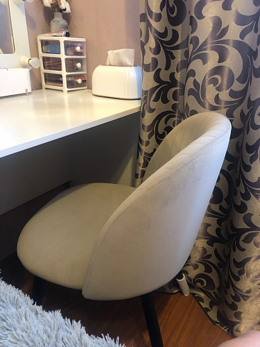 Стул на металлокаркасе Gabi gray / black фото покупателя 772