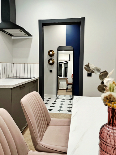 Стул на металлокаркасе Седа К кирпичный / черный фото покупателя 194