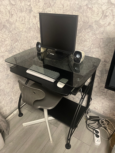 Компьютерный стол Glen black фото покупателя 14