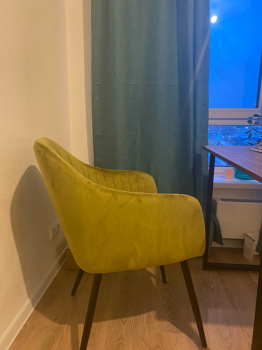 Стул на металлокаркасе Slam синий фото покупателя 99