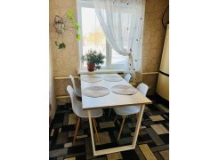 Стол Лота Лофт 120 25 мм сабия / черный матовый фото покупателя 809