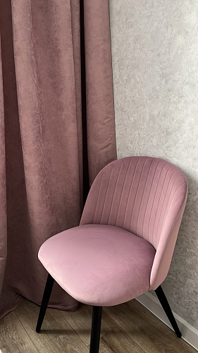 Стул на металлокаркасе Gabi gray / black фото покупателя 493