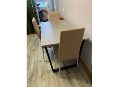 Стол Лота Лофт 140 25 мм юта / белый матовый фото покупателя 578