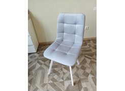 Стул на металлокаркасе Чилли горчичный / белый фото покупателя 445