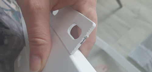 Стол Лота Лофт 120 32 мм бетон / черный матовый фото покупателя 173