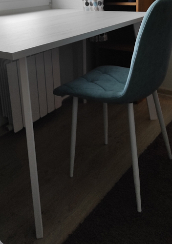 Деревянный стол Лота Лофт 120x75 дуб крафт табачный / черный матовый фото покупателя 924