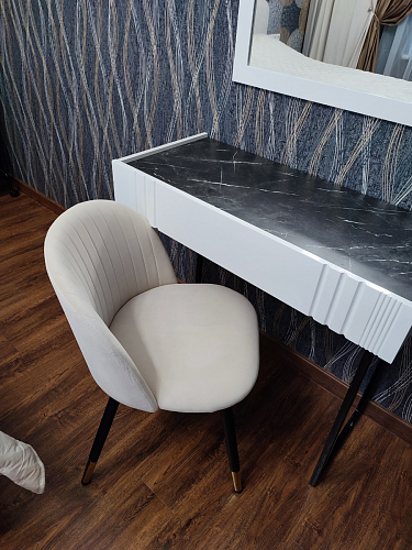 Стул на металлокаркасе Gabi gray / black фото покупателя 421