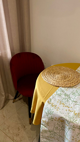 Стул на металлокаркасе Gabi 1 light purple / black фото покупателя 409