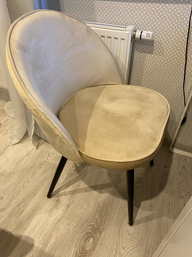 Стул на металлокаркасе Dodo blue фото покупателя 77