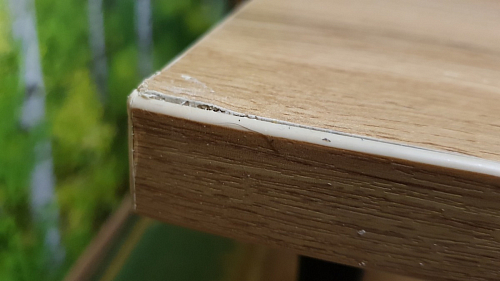 Деревянный стол Лота Лофт 120х75 белый матовый / дуб крафт золотой фото покупателя 20