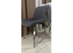 Стул на металлокаркасе Вейв темно-серый / черный фото покупателя 122