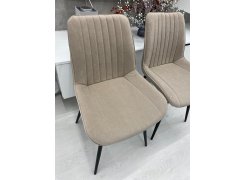 Стул на металлокаркасе Вейв светло-серый (hl 63) / 10К черный каркас фото покупателя 290