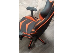 Компьютерное кресло Racer черное / оранжевое фото покупателя 42