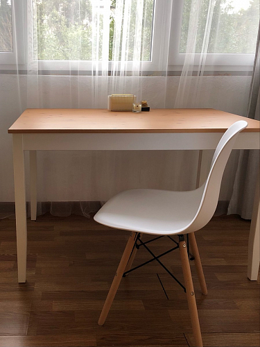 Пластиковый стул Eames PC-015 желтый фото покупателя 143