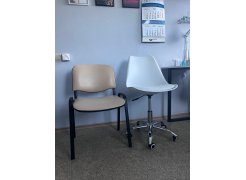 Компьютерное кресло Kolin с подушкой clear / white фото покупателя 120