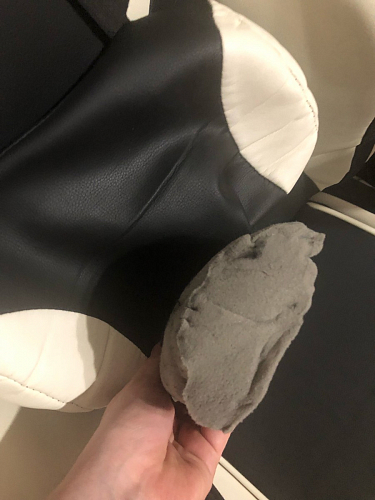 Компьютерное кресло Racer черное / оранжевое фото покупателя 187