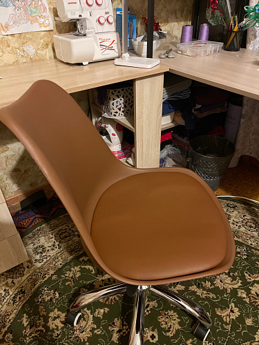 Компьютерное кресло Kolin gray / chrome фото покупателя 6