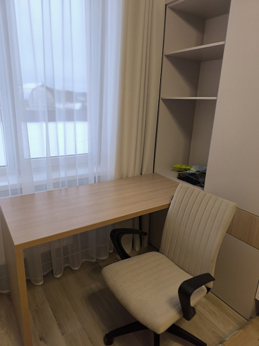 Компьютерное кресло Spark/Спарк флок бежевый 7 фото покупателя 16