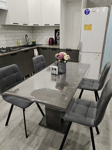 Комплект стульев Чилли 2 шт бежевый / черный фото покупателя 1390