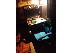 Компьютерное кресло Chairman kids 110 черный / голубой фото покупателя 1