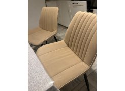 Стул на металлокаркасе Седа К крутящийся светло-серый  / белый фото покупателя 252