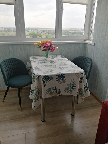 Стул на металлокаркасе Gabi 1 light purple / black / gold фото покупателя 216