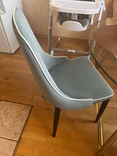 Стул на металлокаркасе Kora white / gray фото покупателя 430