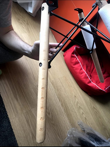 Стул Cindy Eames mod. 001 khaki / natural фото покупателя 510