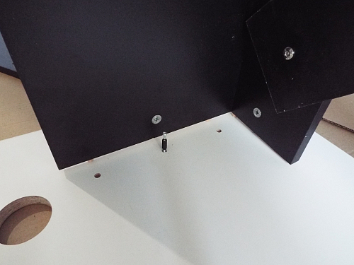 Компьютерный стол СКП-2 GL-2 белый фото покупателя 1