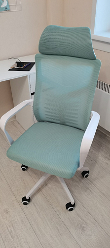 Компьютерное кресло Montana light gray / white фото покупателя 60
