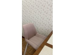 Стул на металлокаркасе Седа К крутящийся светло-серый  / белый фото покупателя 27