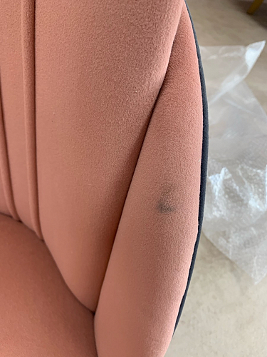 Стул на металлокаркасе Orly khaki / green фото покупателя 12