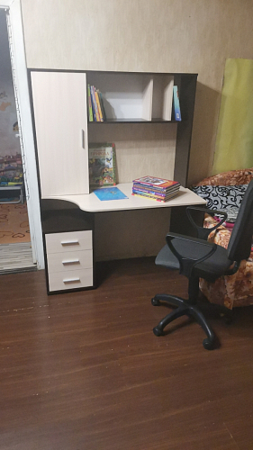 Письменный стол КСТ-16 левый венге / беленый дуб фото покупателя 102