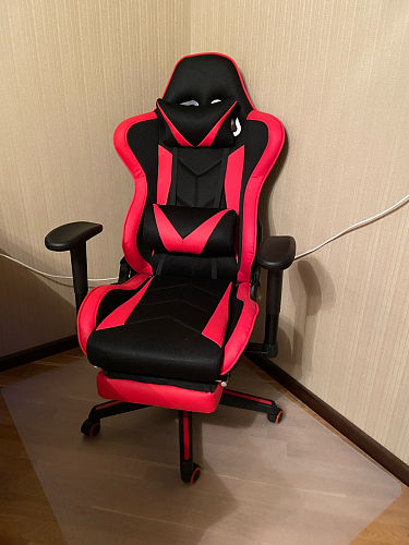 Компьютерное кресло Kano черное / красное фото покупателя 37