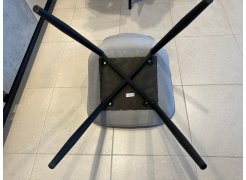 Стул на металлокаркасе Седа К крутящийся светло-серый  / белый фото покупателя 45