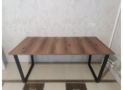 Стол Лота Лофт 120 25 мм дуб делано темный / черный матовый фото покупателя 710