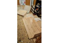 Стол Лота Лофт 140 25 мм черный матовый / бетон фото покупателя 851