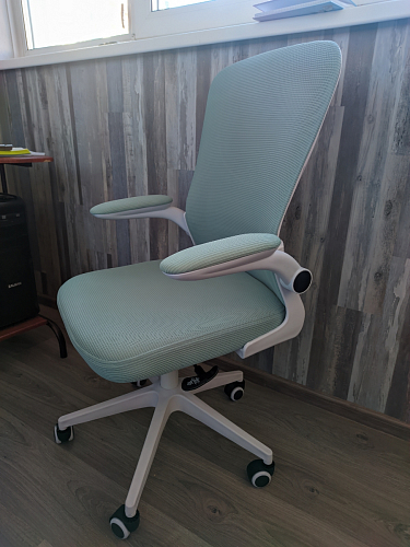 Компьютерное кресло Konfi dark gray / pink / white фото покупателя 146