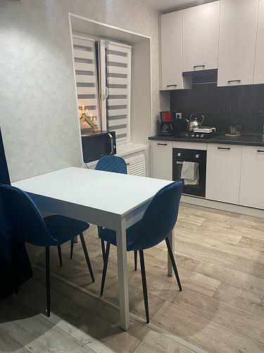 Стул на металлокаркасе Capri blue / white фото покупателя 6