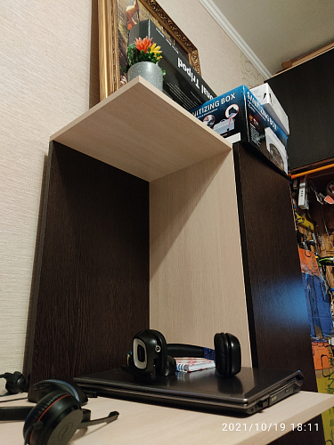 Письменный стол Квартет-6 белый фото покупателя 43